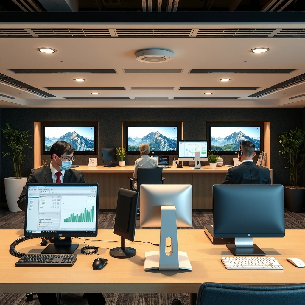 Professional customer service contact center